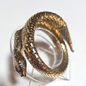 Whiting & Davis Snake Coil Bracelet